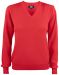 Everett V-Neck - Dame Bright Red